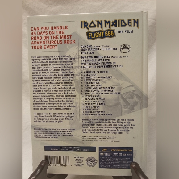 2/$45 Iron Maiden DVD sets - Picture 6 of 9
